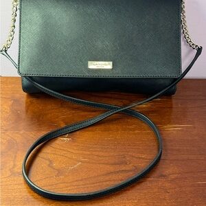 Kate Spade Black Saffiano Leather Bag — LIKE NEW
